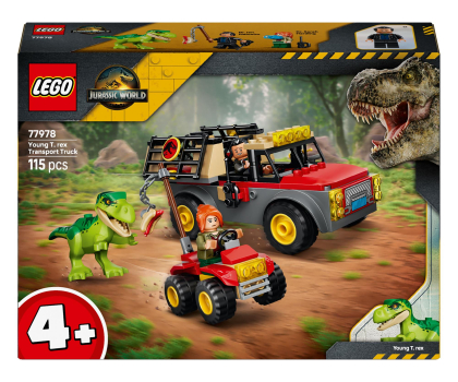 Klocki LEGO® LEGO JURASSIC WORLD 77978 Ciężarówka do transportu młodego tyrano